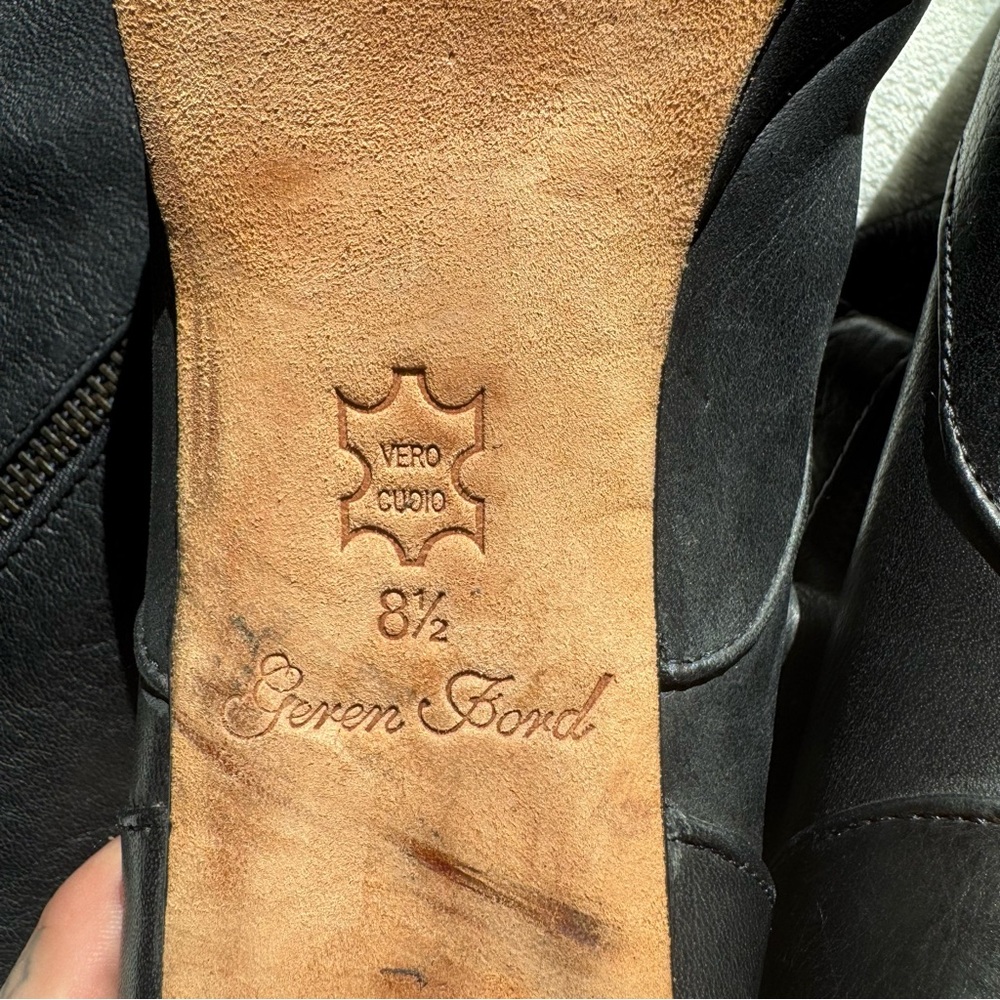 Fabulous Y2K Geren Ford Convertible Leather Stiletto Boots w/ a Grunge Punk Vibe - Picture 15 of 15